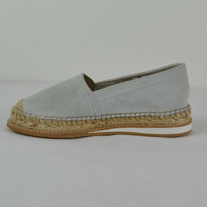 FRED DE LA BRETONIERE Damen Espadrilles 152010009 Ice White Leder