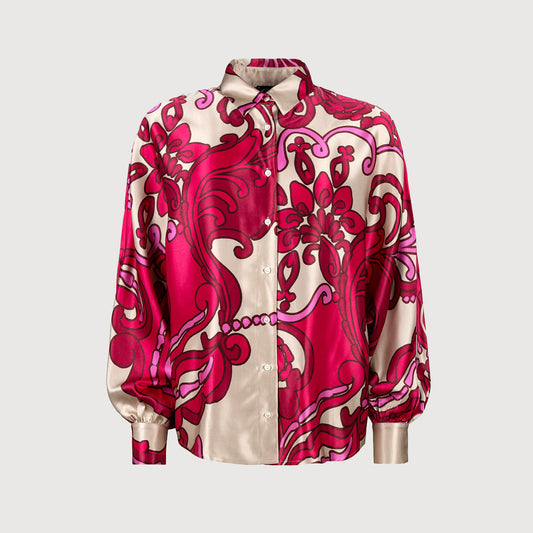 Grace Damen Bluse Carnival 435-3350 fuchsia