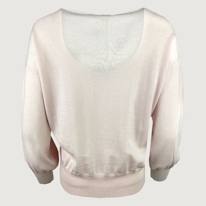 Hemisphere Damen Pullover V-Neck 2114611-17 in pink sand