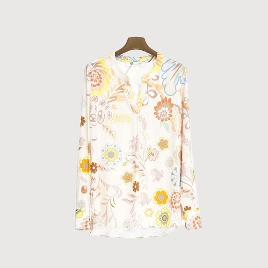 Herzstück Damen Bluse 25261-6079 rose multi