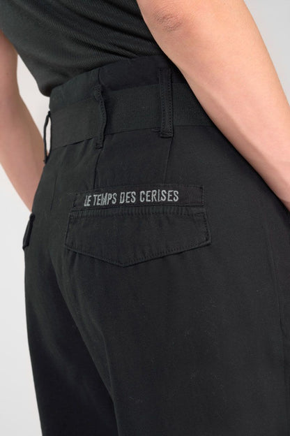 Le Temps des Cerises Damen Hose PFAMBROISWPIG232 Ambroise in Schwarz