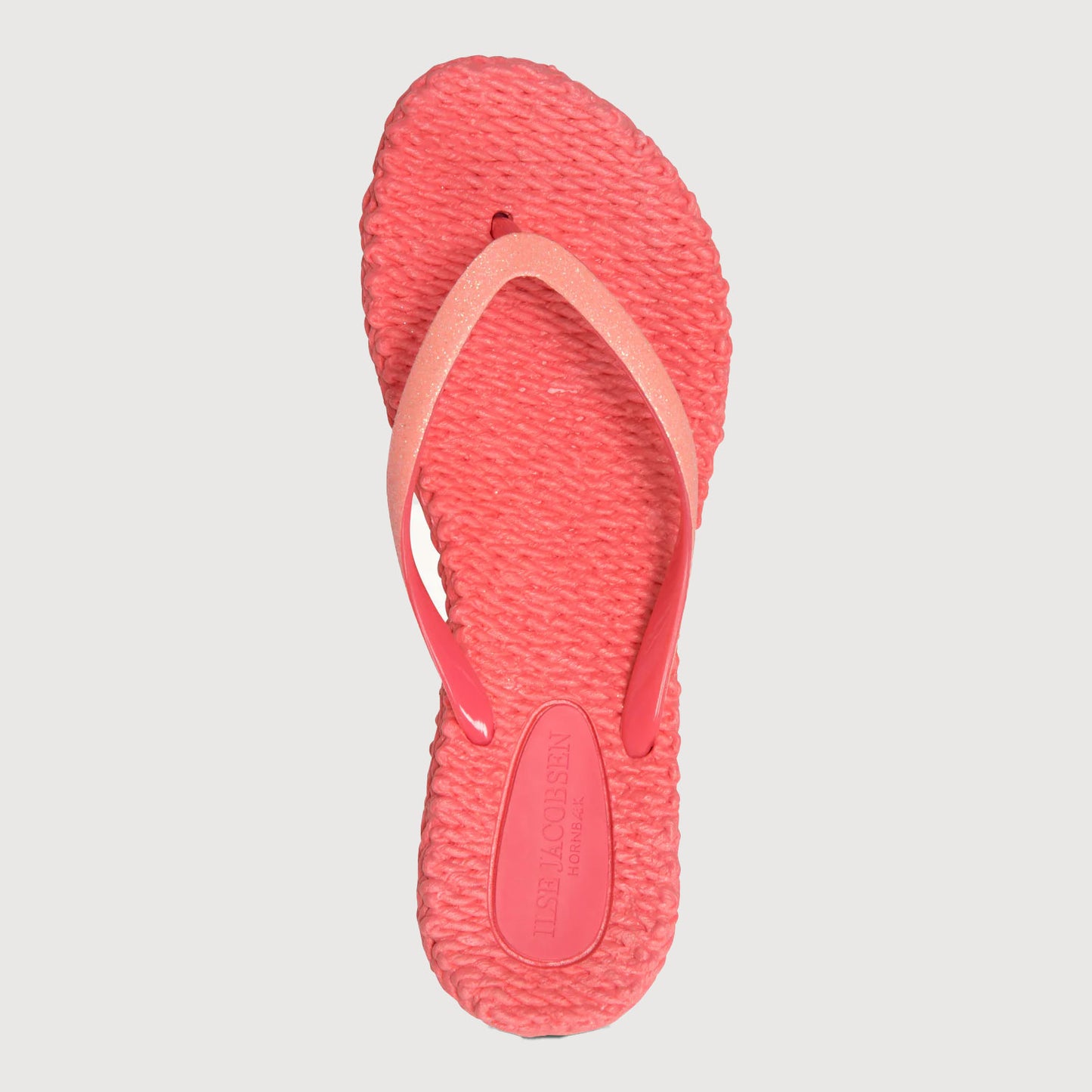 Ilse-Jacobsen-Damen-Sandale-CHEERFUL01-Glitter-Ballerina-Indian-Red-02