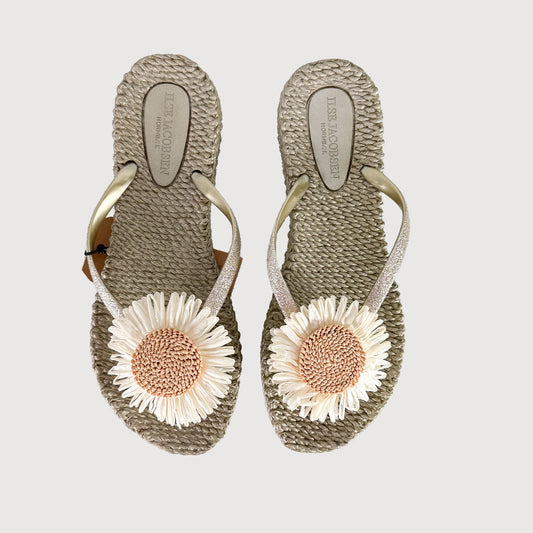 Ilse-Jacobsen-Damen-Sandale-CHEERFUL16F-Flower-Platin-01