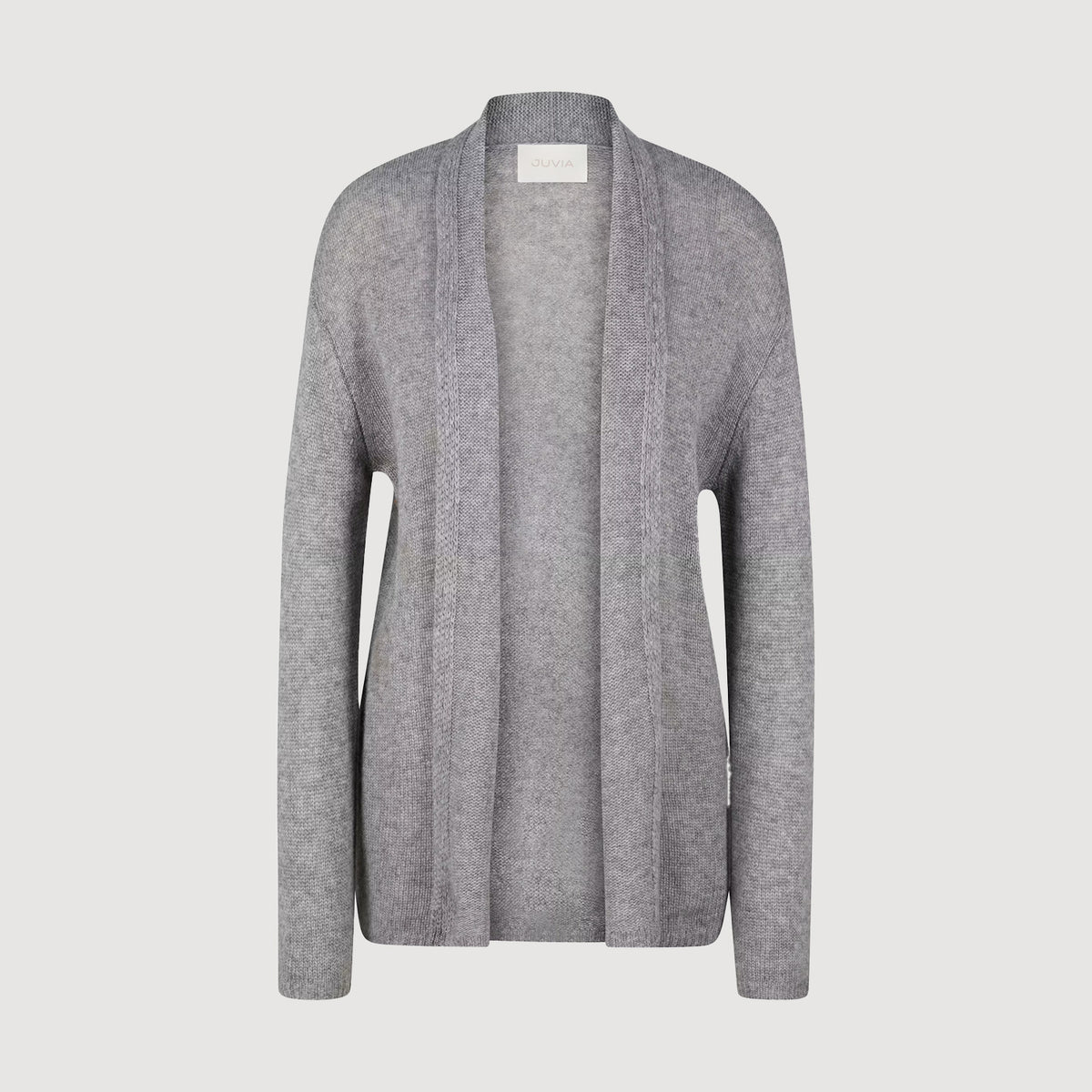 JUVIA-Damen-Cashmere-Cardigan-Saviya-Steel-861-26-371-Grey-Melange-01