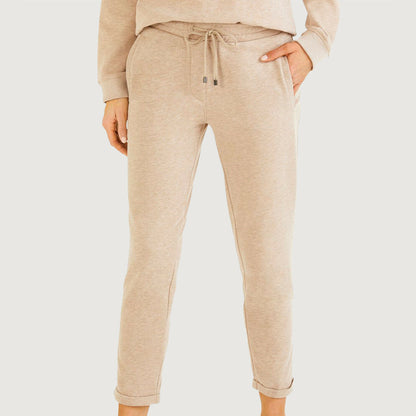 JUVIA Damen Sweatpants – 830 16 049 in 269 Camel