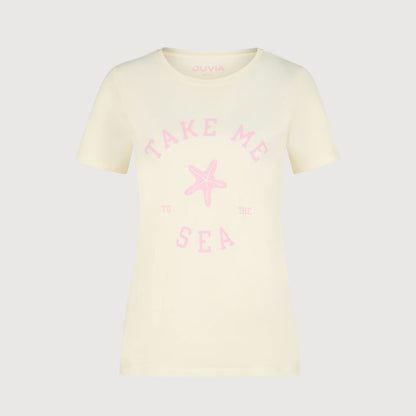 Juvia Damen T-Shirt Christina 810 25 446 Vanille
