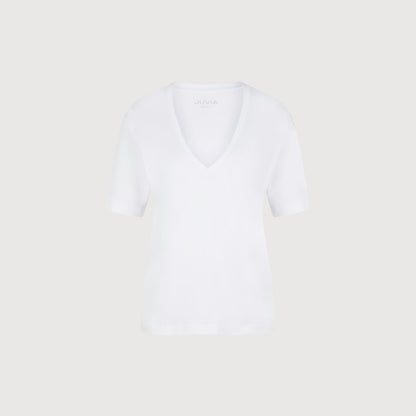 Juvia Damen T-Shirt Leevke 810 26 657 100 weiß