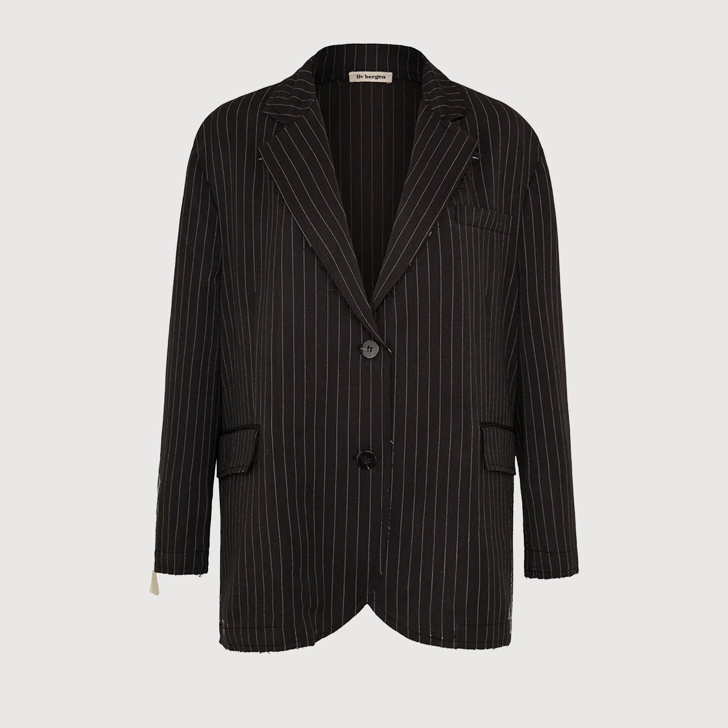 Liv-Bergen-Damen-Blazer-Yota-Open-Cut-Black-01