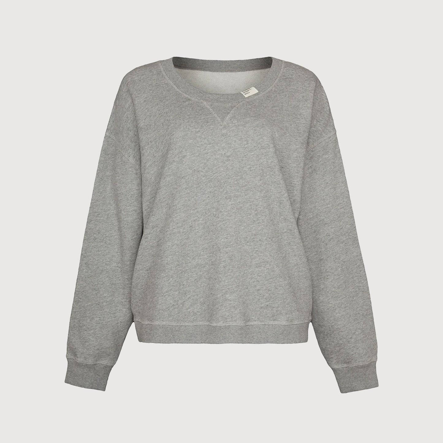 Liv-Bergen-Damen-Sweater-2-Way-Use-in-grey-melange-01