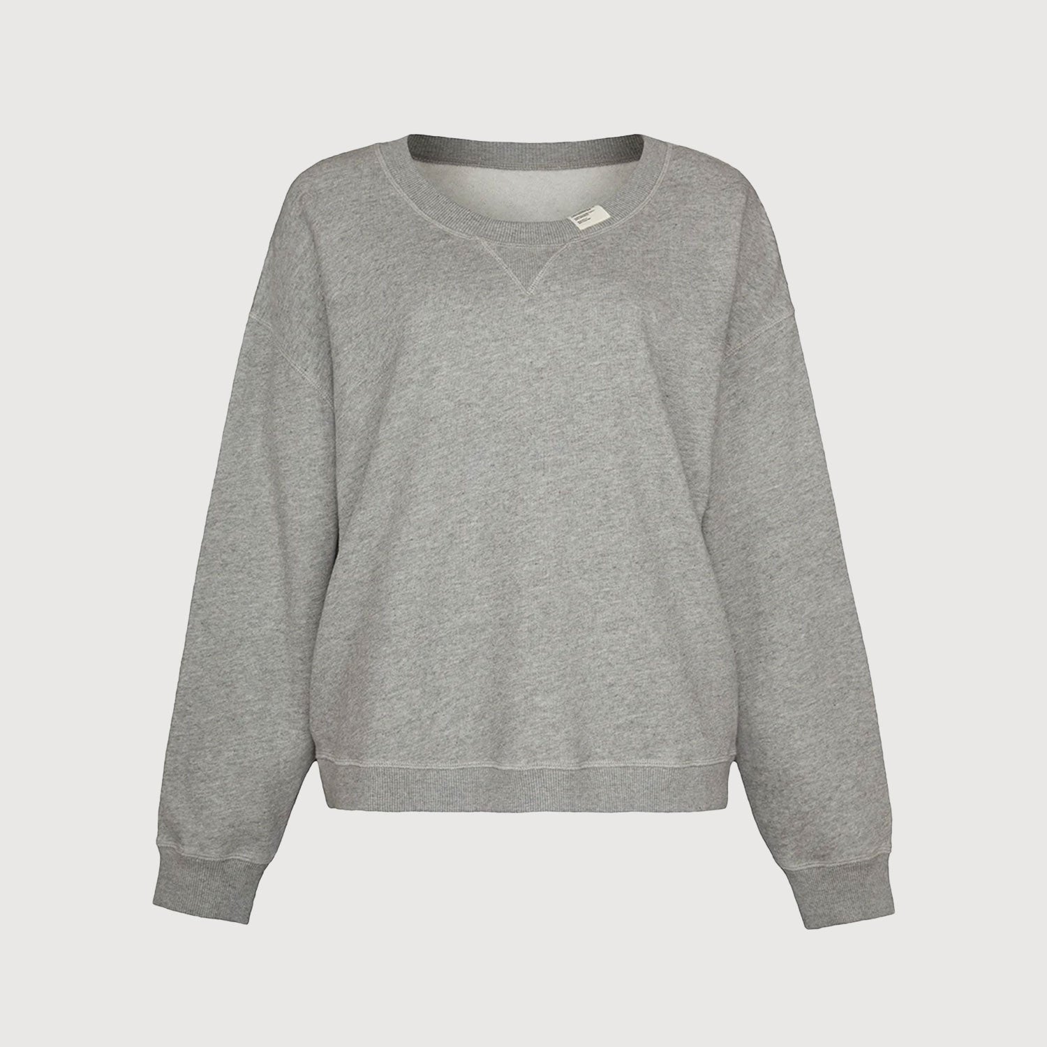 Liv-Bergen-Damen-Sweater-2-Way-Use-in-grey-melange-01