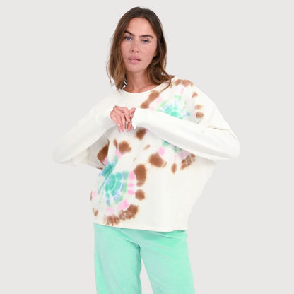Love-Joy-Victory-Damen-Batik-Sweatshirt-Rose-multi-01
