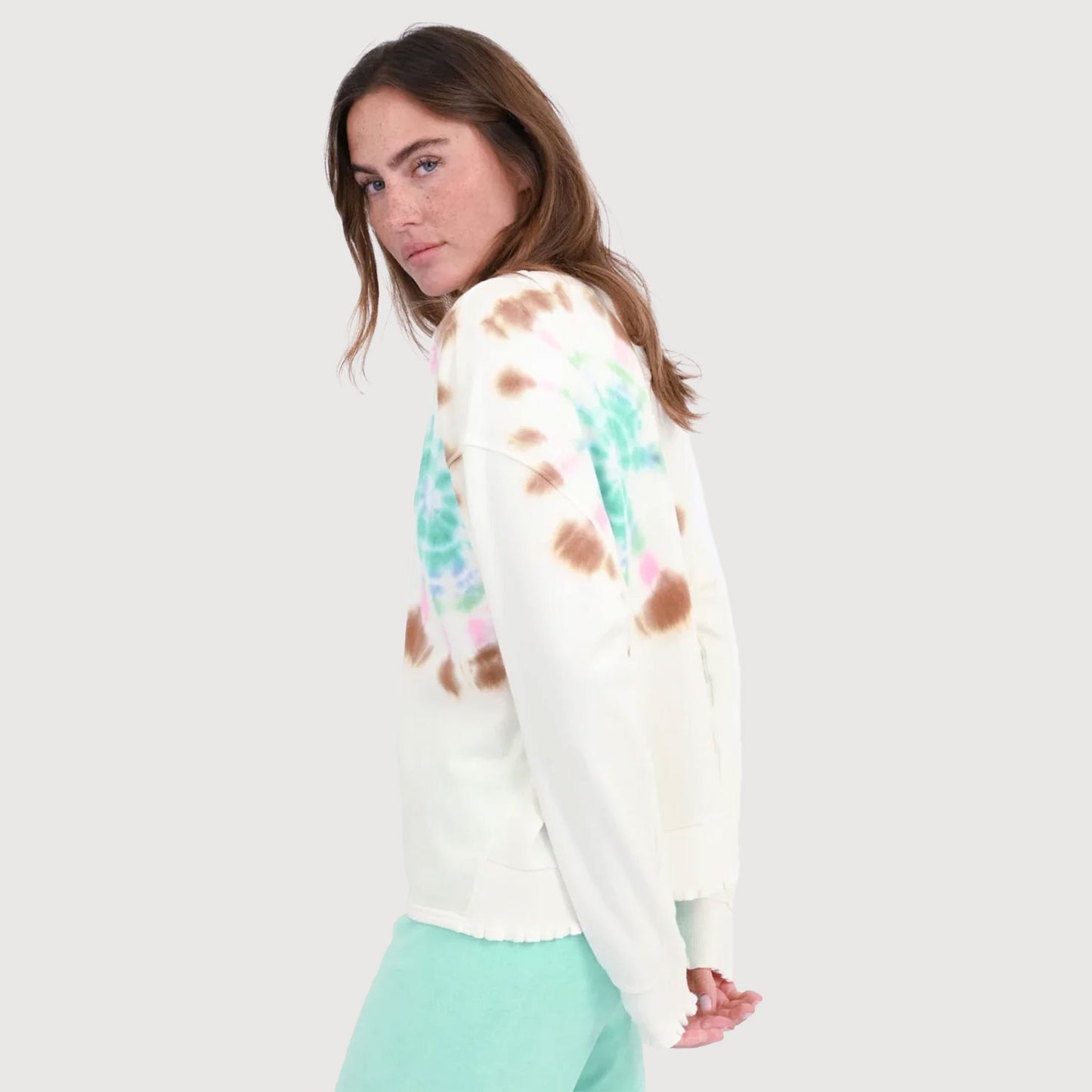 Love-Joy-Victory-Damen-Batik-Sweatshirt-Rose-multi-02