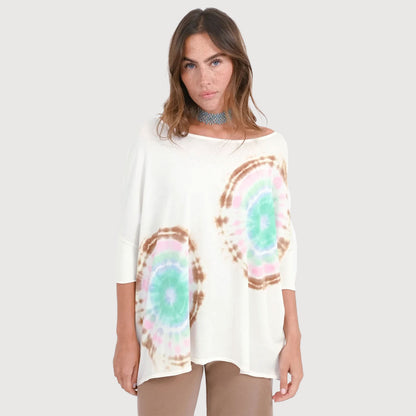 Love-Joy-Victory-Damen-Oversize-Batik-T-Shirt-Papu-multi-01