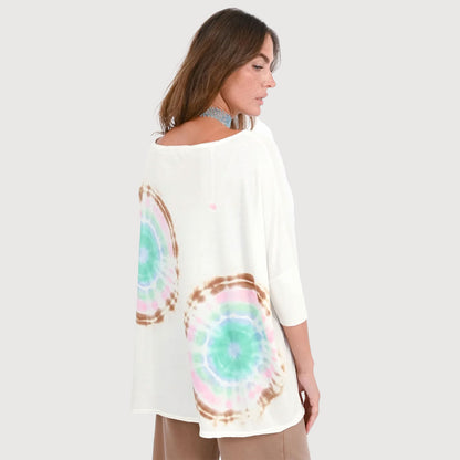 Love-Joy-Victory-Damen-Oversize-Batik-T-Shirt-Papu-multi-02