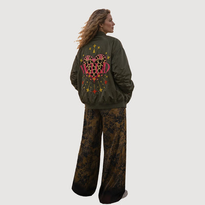 Miss-Goodlife-Damen-Bomberjacket-Stitched-Wild-Heart-Oliv-03