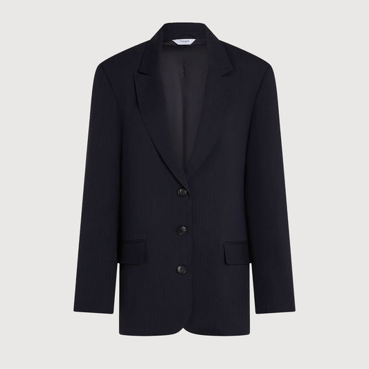PENN&INK-Damen-Blazer-W25N1630-Navy-Stripe-01