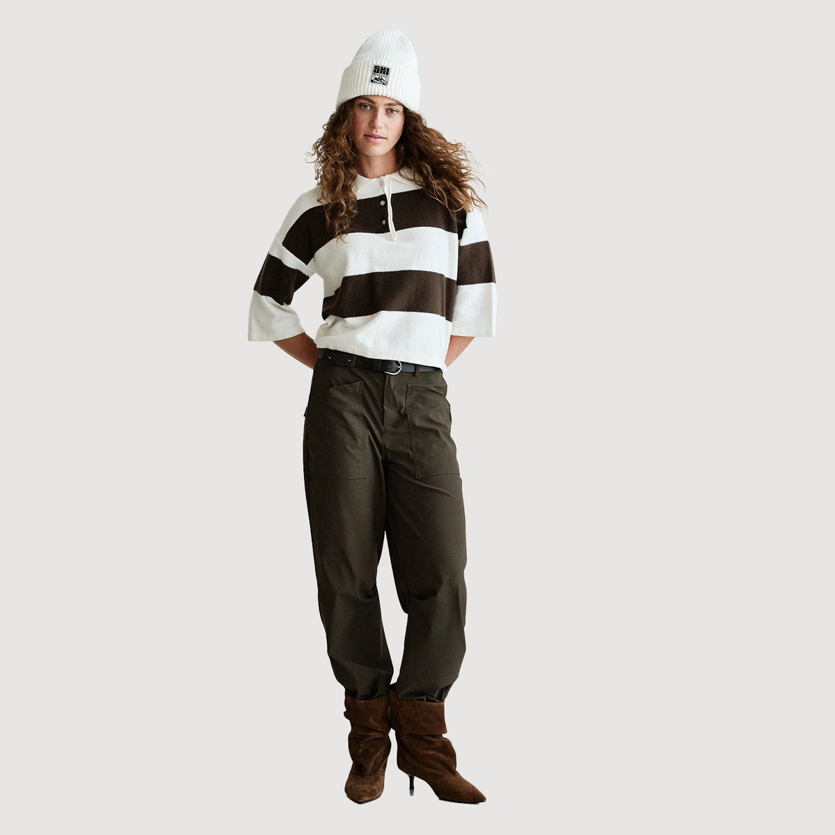 PENN_INK-Damen-Cardigan-W26B423-Ecru_Tabac-02