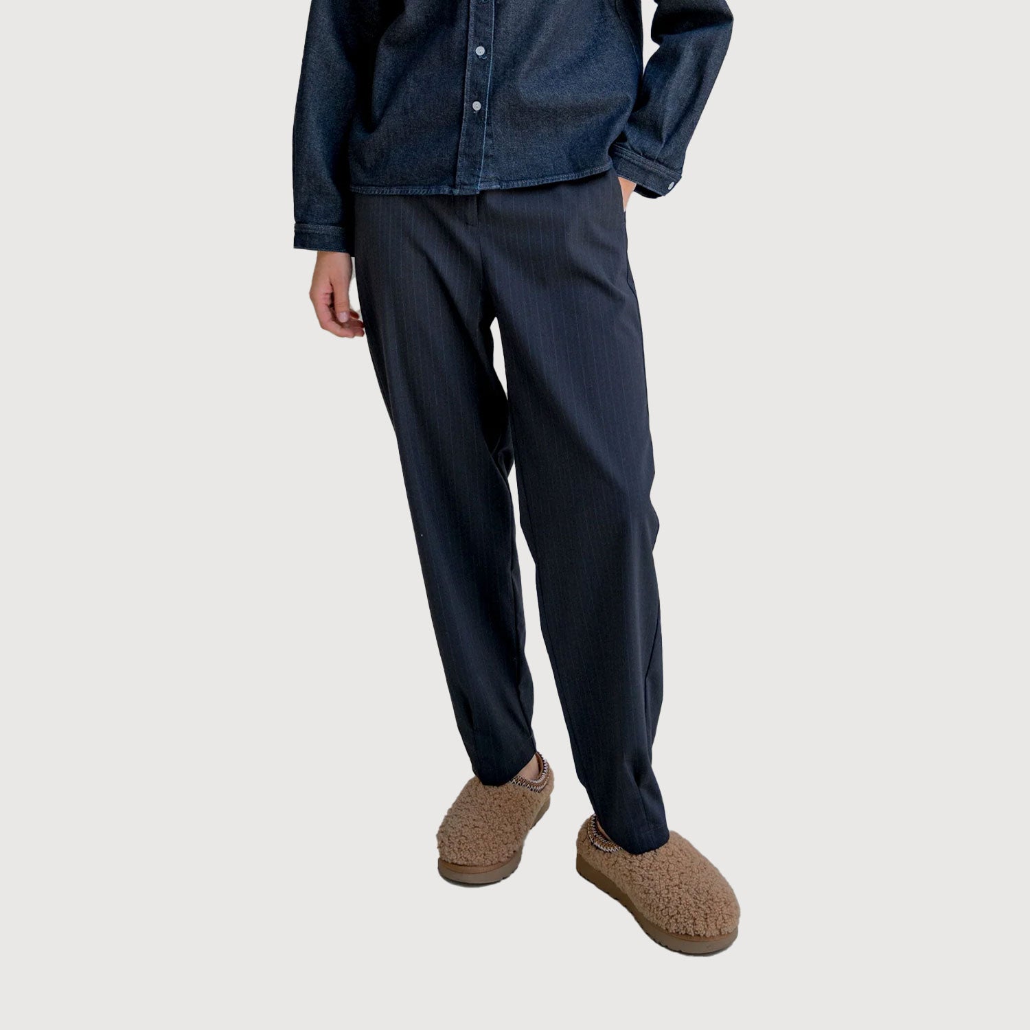 PENN&INK-Damen-Hose-W25N1631-navy-stripe-04