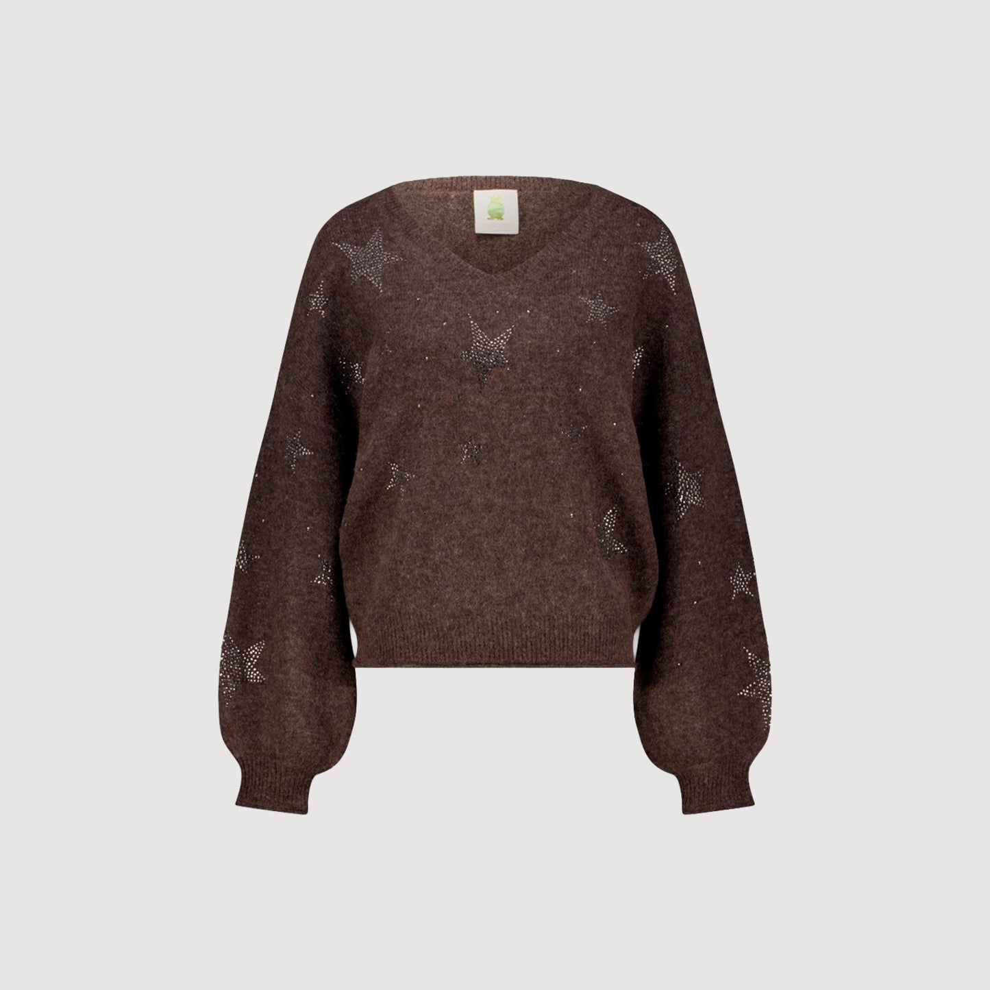 Princess-Goes-Hollywood-Damen-Pullover-boxy-falling-stars-261-126065-coffee-01