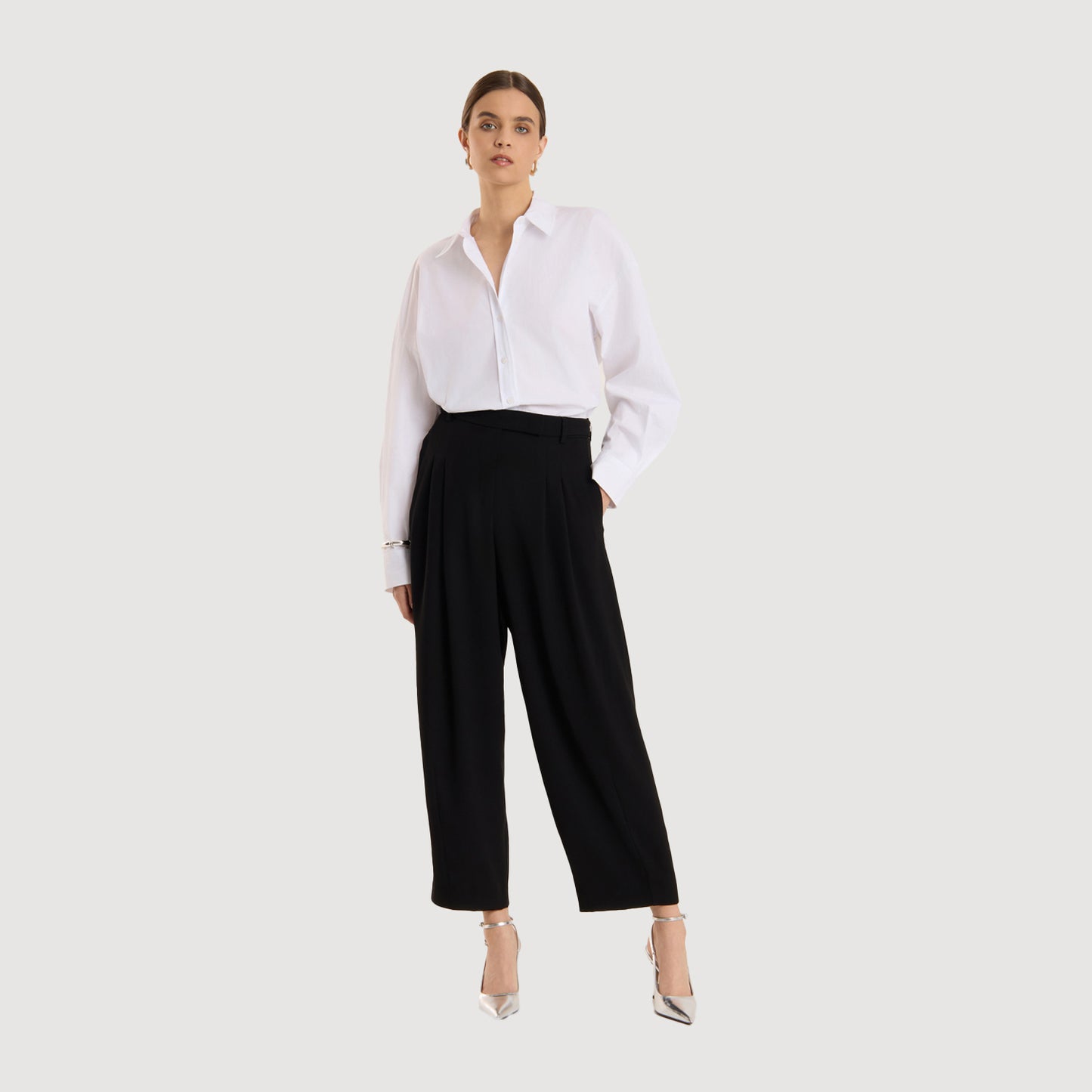 Raffaello Rossi Damen Hose Loraya 7/8 537068-6951 schwarz