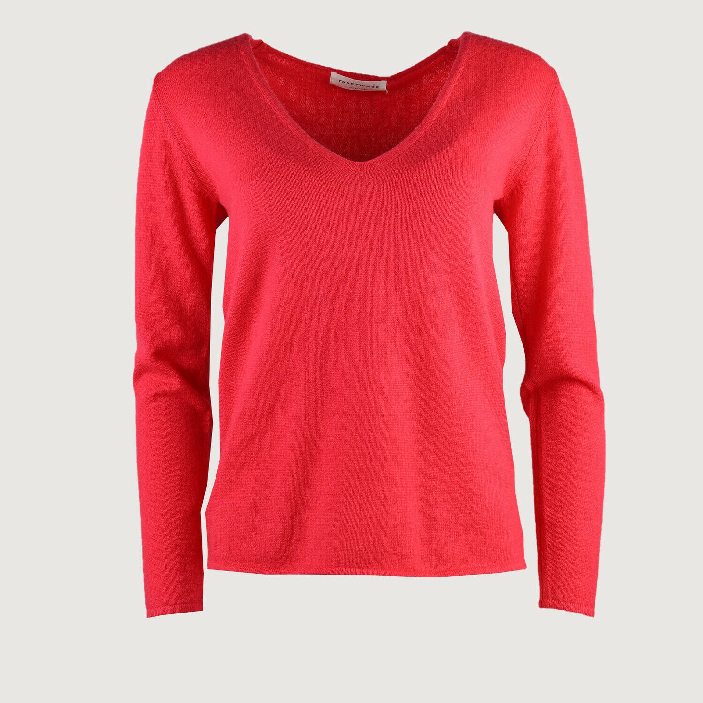 Rosemunde Damen Pullover – 1435 409 in Rot Wollmix Gr. S