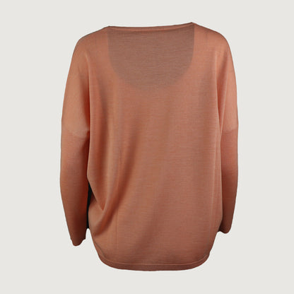 SEM PER LEI Damen Pullover in Orange 637021 219