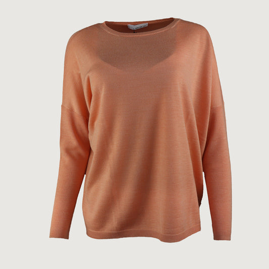 SEM PER LEI Damen Pullover in Orange 637021 219