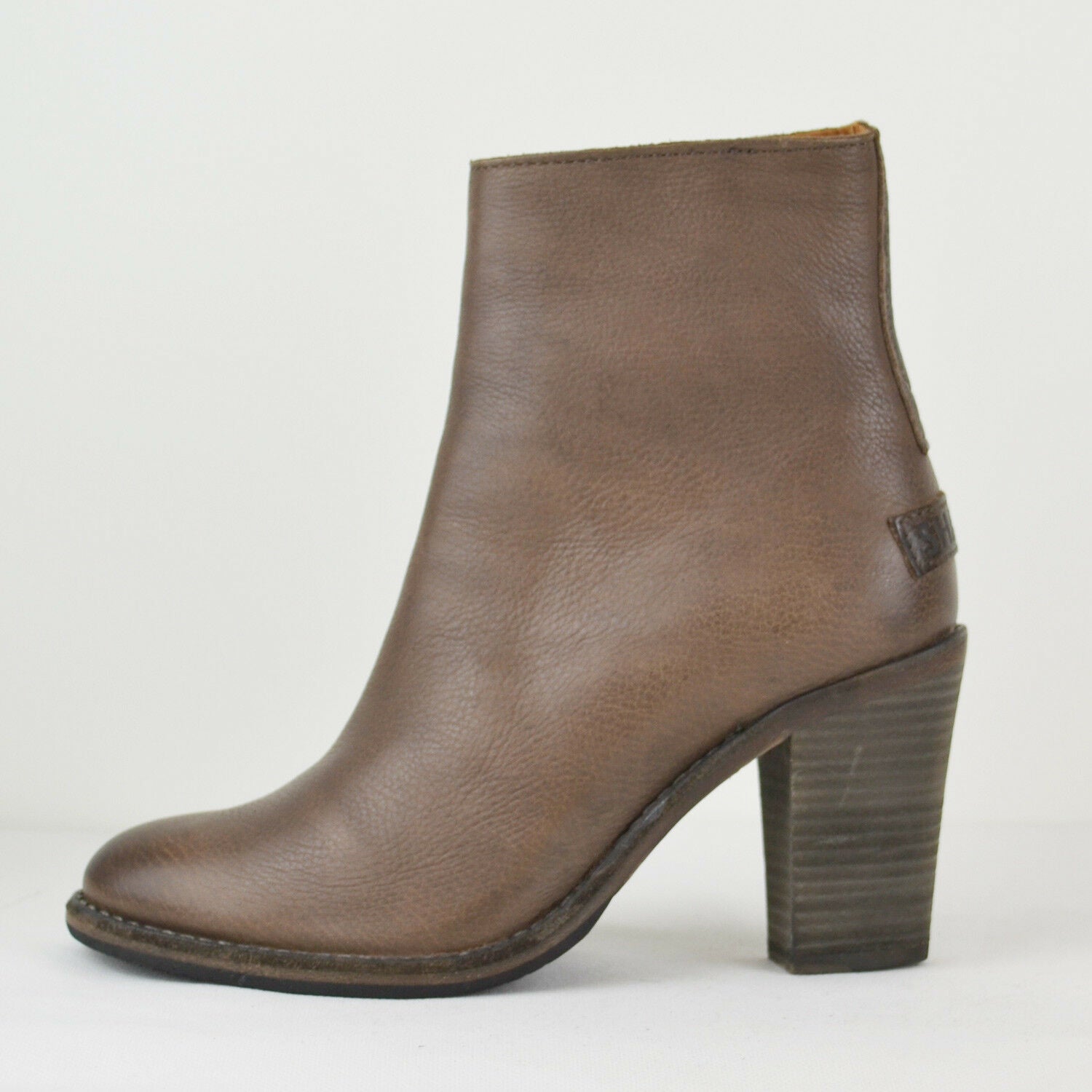 SHABBIES AMSTERDAM Damen Herbst Stiefel 250210 Leder – Herzstück