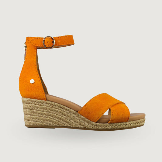 UGG Damen Sommer Sandale – Eugenia in California Poppy