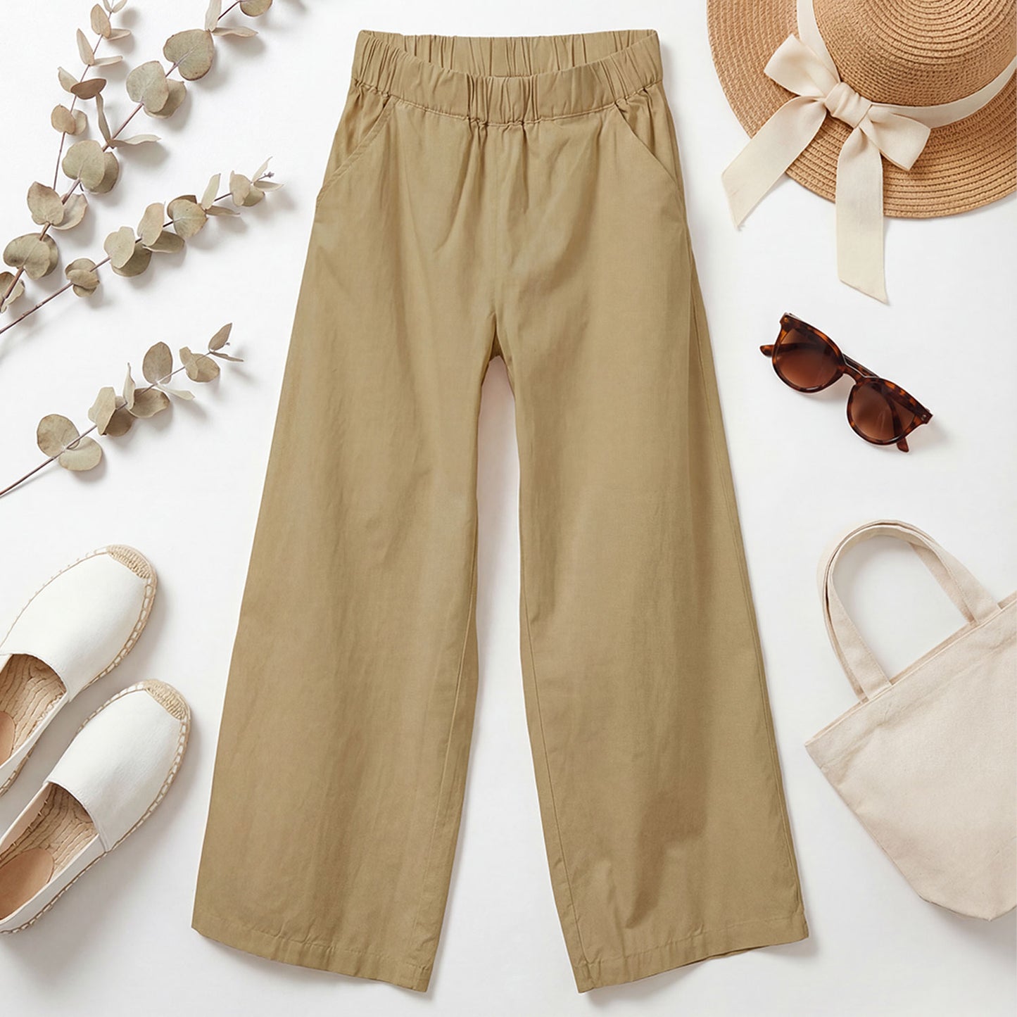 You Too Damen Hose SINA YOU0250 238 khaki