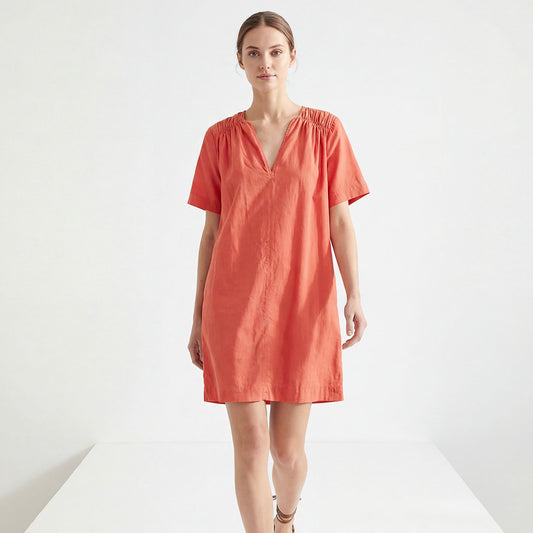 You Too Damen Kleid COCO YOU0248 851 sunset red