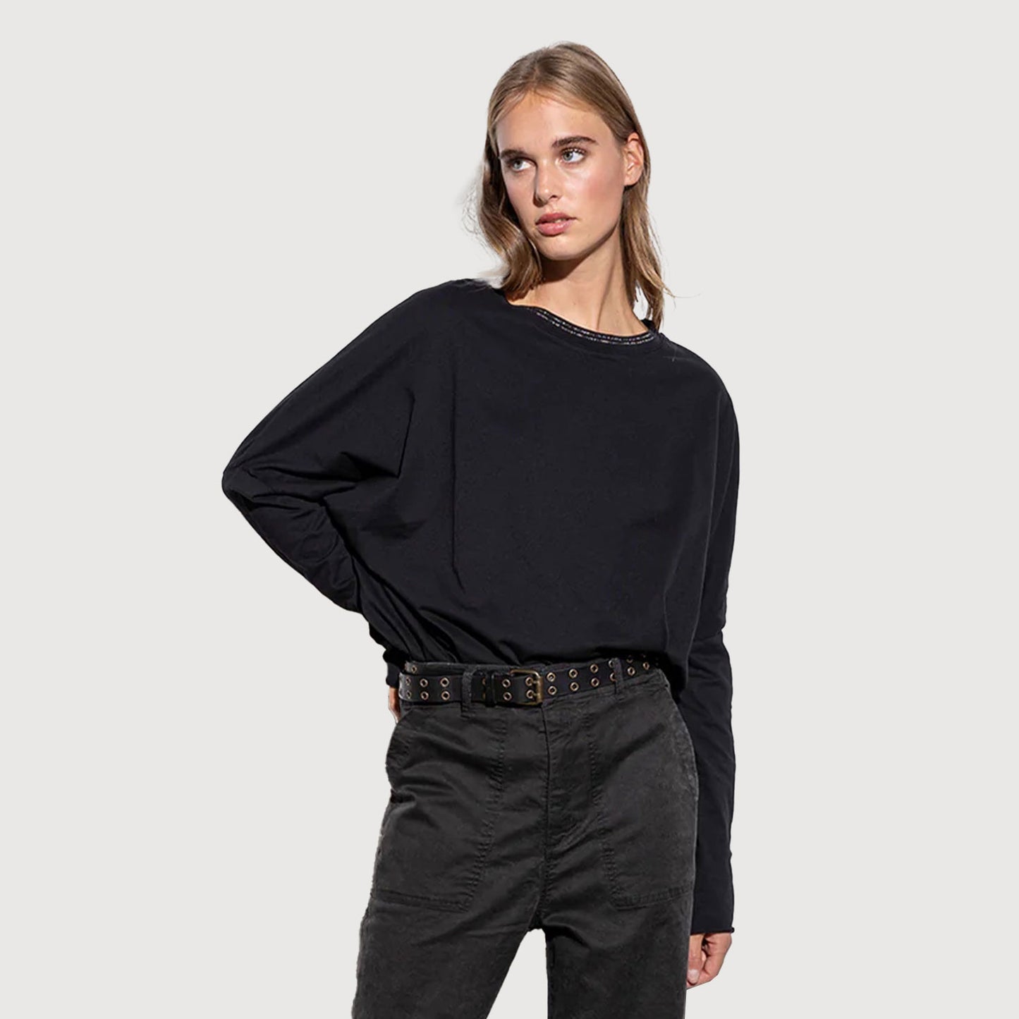 You Too Damen Shirt Tori YOU0134 Schwarz