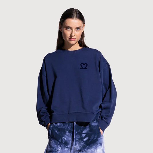 You Too Damen Sweatshirt Tessa YOU0019 196 navi
