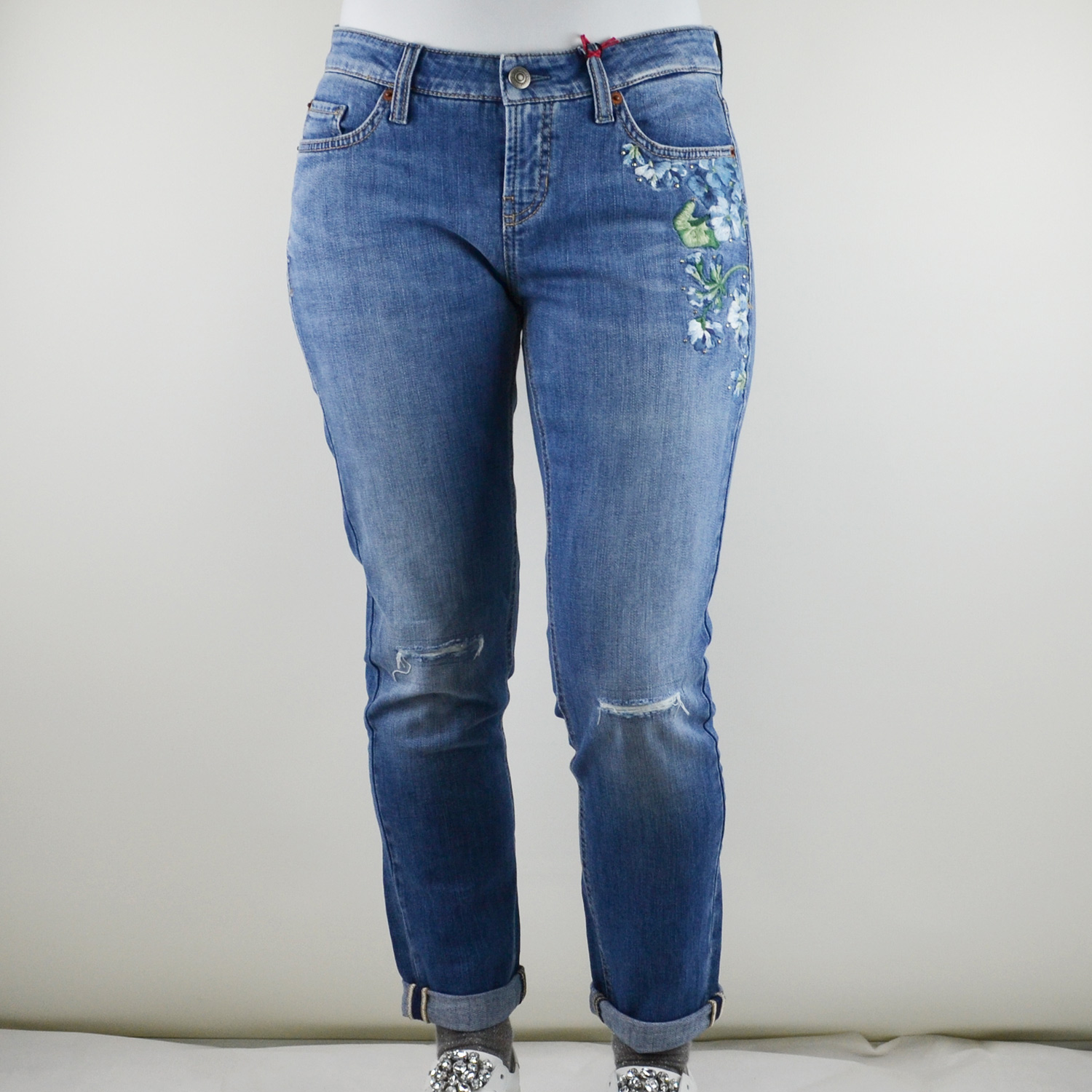 Damen Bekleidung Hosen Jeans Cambio Damen Jeans Gr DE 38 